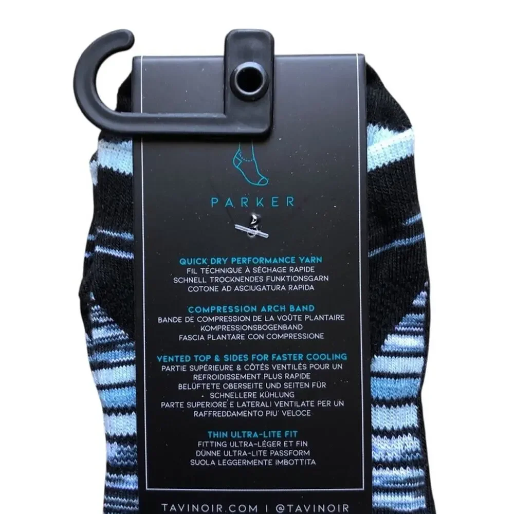 TAVI Sport Sock Bundle 4 Pair Small Parker Breezy Racer Ultra Lite Arch Support